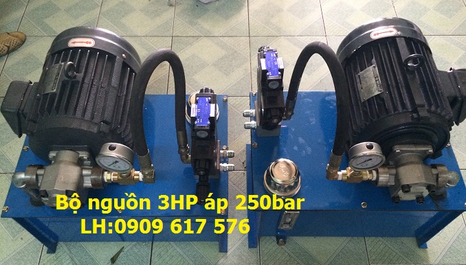 bộ nguồn thủy lực ép gạch 