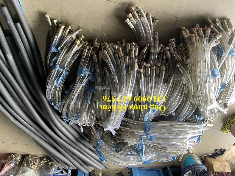 Ống nhựa ép đầu thủy lực 